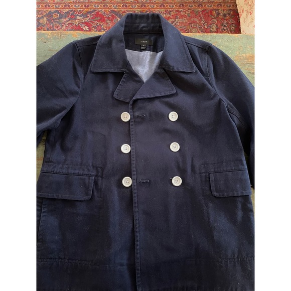 J.Crew Twill Cotton Coat 14 - Picture 1 of 5